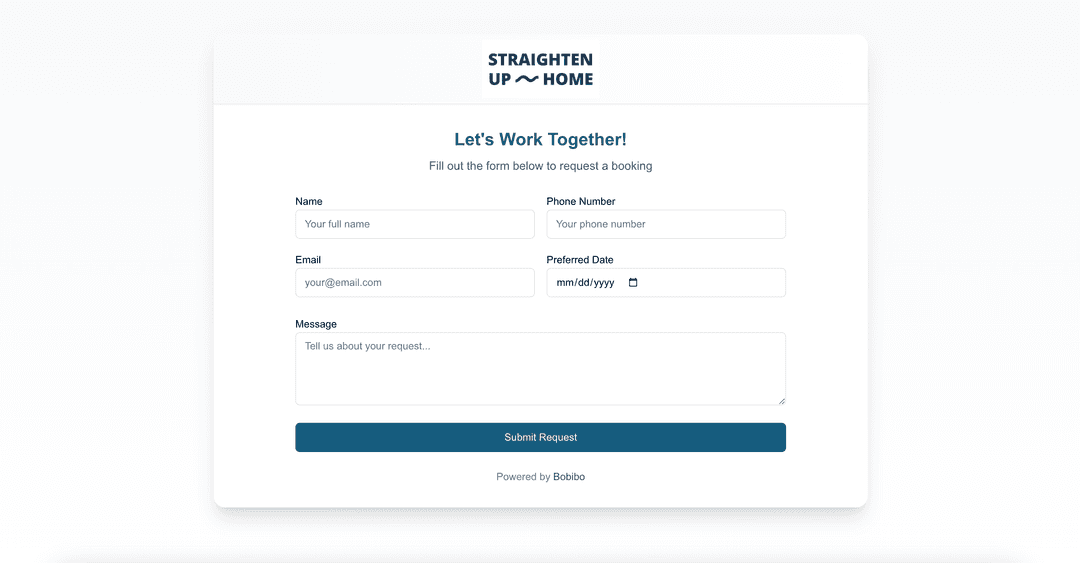 Booking Management Dashboard